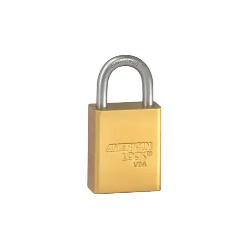 Safety Padlock 1" Shackle Yellow, Keyed Alike Safety Padlock 1" Shackle Yellow, Keyed Alike