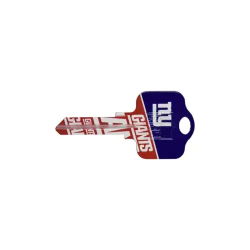 Team Key NFL New York Giants Painted