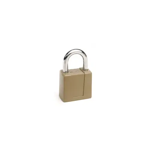 Disc Tumbler Padlock, Keyed Alike KA Cat15, 3/4" Hardened Steel Shackle, Die-Cast