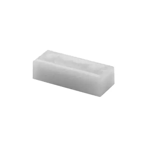 Plastic Bar Strike, 1/2" Thick, White Plastic Bar Strike, 1/2" Thick, White