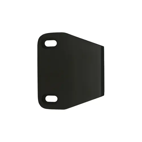 Double Door Strike for Rim Exit, Depth 3/8", for 24-R Series (Requires Coordinator), 622/US19 Flat Black Painted Double Door Strike for Rim Exit, Depth 3/8", for 24-R Series (Requires Coordinator), 622/US19 Flat Black Painted