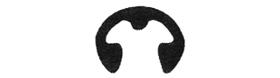 DORMA 54252-000-10 E Clip Retaining Ring