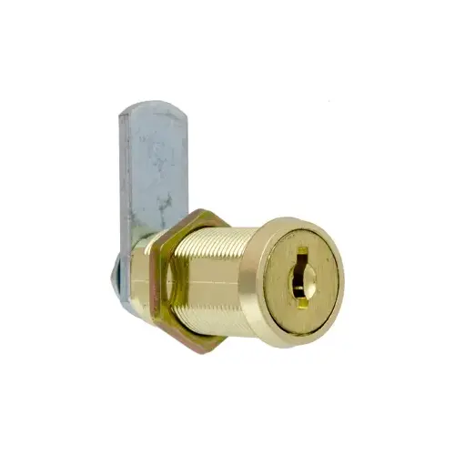 1-1/4" Disc Cam Lock US4 Satin Brass