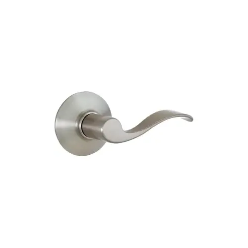 Keyless Inside of F60 Accent Lever, Left Hand, Triple Option Adjustable Backset, 619/US15 Satin Nickel