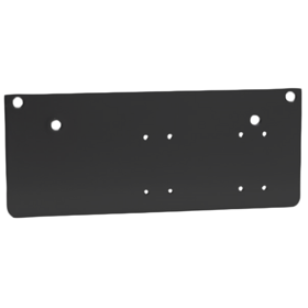 LCN 145018PAGLBLK 1450 Series Drop Plate for Parallel Arm, 693/GLBLK Gloss Black Powder Coat