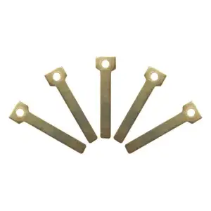 Keyline RIC03448B 994 LASER BRASS CUTTER CALIBRATION TEMPLATES (5PK)-RIC03448B