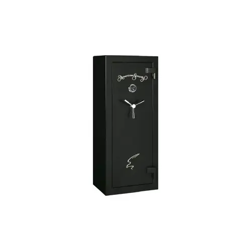 8-8-16 Gun Safe 30 Minute Fire, Black Textured with Black Nickel Hardware, Combination Dial, 388lb