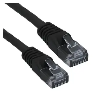 Wavenet 6E04UMBK-PC-07 CAT6 UTP Patch Cable 7ft Black