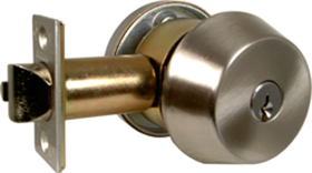 Marks 145RM/32D-E11 SFIC Gate Lock Double Cylinder, Small Format IC, Less Core, 2-3/8" Backset, Stainless Steel US32D/630