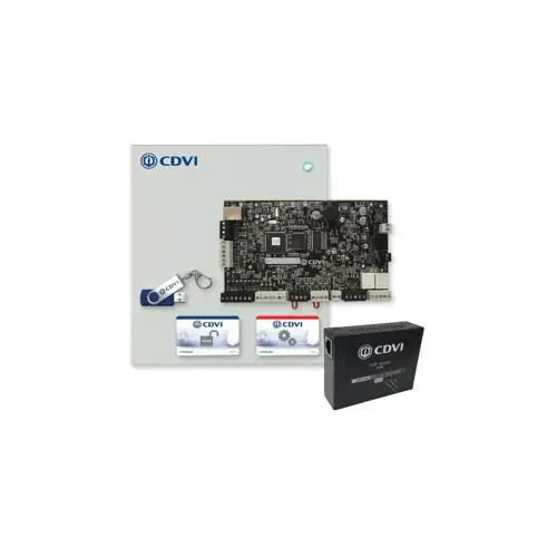 Atrium 2-Door PoE Controller w/Enclosure & 60W Splitter