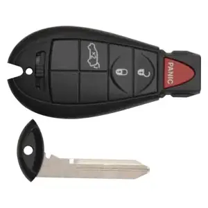 Auto Key Supply RC-DODGE-10C Dodge/Chrysler 4 Button FOBIK L, U, P, T