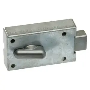 Ilco Unican Corporation 1800-28-41 Garage Door Lock Clear Aluminum