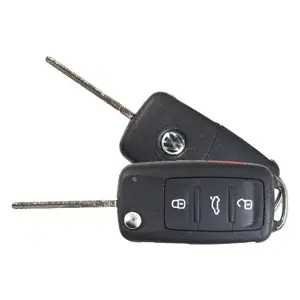 Remotes Head Keys & Remotes VW-1689 VW 3 Button Flip Key RHK L,U,P