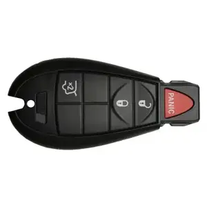 Auto Key Supply RC-JEEP-07C Jeep 4 Button FOBIK L, U, P, RG