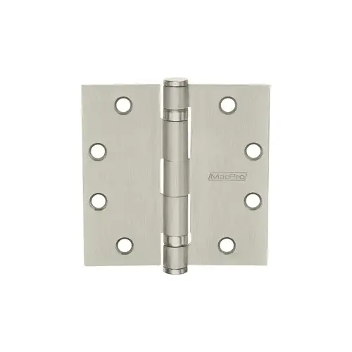 MacPro 5-Knuckle Hinge, Standard Weight, Full Mortise, Ball Bearing, 4.5" x 4.5" (4545), Steel Base, (NRP) Non-Removable Pin, 600/USP Prime Coat for Painting MacPro 5-Knuckle Hinge, Standard Weight, Full Mortise, Ball Bearing, 4.5" x 4.5" (4545), Steel Base, (NRP) Non-Removable Pin, 600/USP Prime Coat for Painting