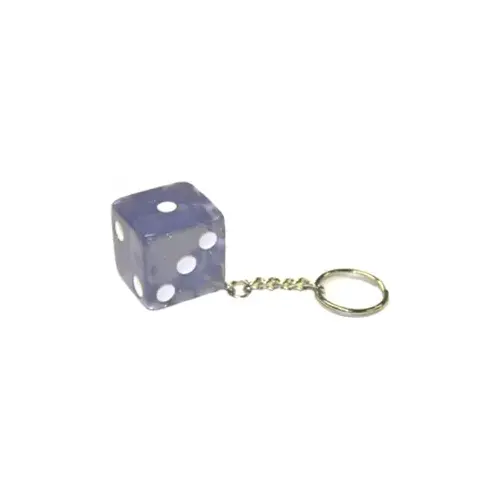 Jumbo Dice Key Ring Card/12 Jumbo Dice Key Ring Card/12