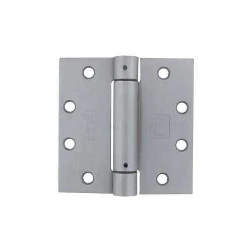 Single Acting Spring Hinge, Full Mortise Standard Weight, 4.5" x 4.5" (4545), Ferrous Steel Base, Satin Bronze US10/639