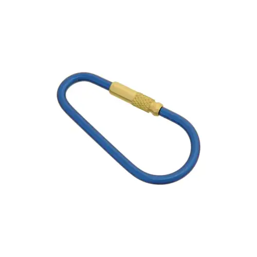 Small Screw Key Ring Blue Small Screw Key Ring Blue
