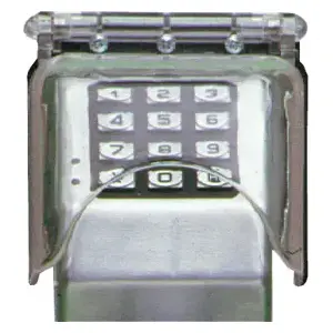 Safety Technology 6516 Bio/Trilogy Cover-Clear w/Hinge