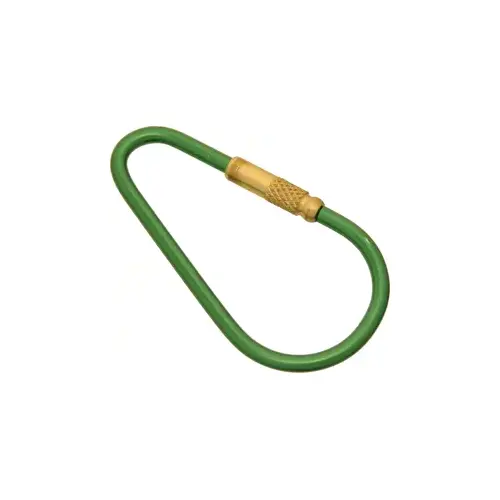 Medium Screw Key Ring Green Medium Screw Key Ring Green