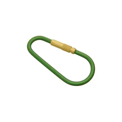 Small Screw Key Ring Green Small Screw Key Ring Green