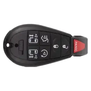 Auto Key Supply RC-CHRYS-02C Dodge/Chrysler 7 Button FOBIK L, U, P, PD, PD, RG