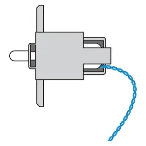 CIC Technology S-40-009 Door Solenoid (Includes Plastic Mount)
