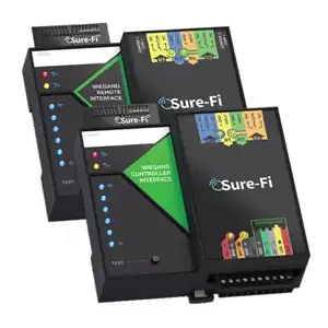 Sure-Fi DS004-WIEGAND KIT Wireless Connection Wiegand Bridge System, Includes One Controller and One Remote Interfaces