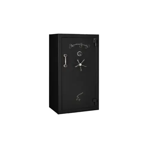 12-12-24 + 2 Gun Safe, 120 Minute Fire, Black Textured Finish with Black Nickel Hardware, Combination Dial, 1375lb 12-12-24 + 2 Gun Safe, 120 Minute Fire, Black Textured Finish with Black Nickel Hardware, Combination Dial, 1375lb