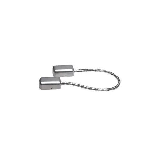 18" Armored Door Cord with 1-5/8" x 3" x 1-1/8" Surface Mount J-Box. (Includes 4 Conductor 22 AWG Cable) Standard Color Aluminum 18" Armored Door Cord with 1-5/8" x 3" x 1-1/8" Surface Mount J-Box. (Includes 4 Conductor 22 AWG Cable) Standard Color Aluminum