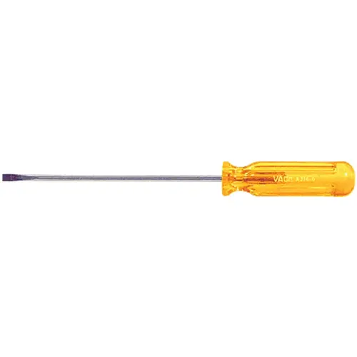 Thin Blade 3/16" x 6" Slotted Head Screwdriver