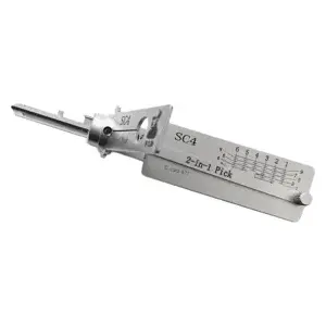 LISHI SC4 2-in-1 Pick/Decoder Schlage SC4 (6-Pin C-Keyway)