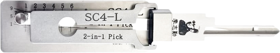 LISHI SC4-L 2-in-1 Pick/Decoder Schlage SC4 (6-Pin C-Keyway) Reverse Handing