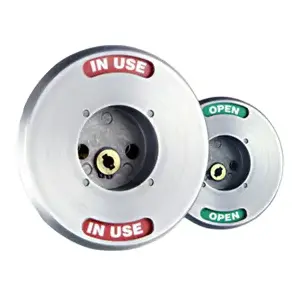 Architectural Openings RDI-26D Restroom Single Cylinder Deadbolt Indicator Trim Only, 26D/675BC Satin Chrome Equivalent Finish