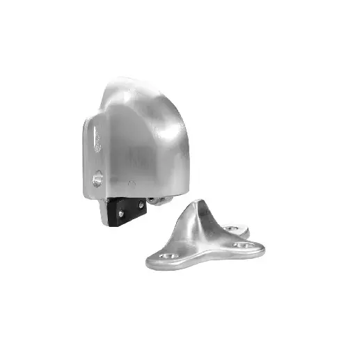 Rockwood Automatic Door Holder with Stop US26D Satin Chrome Rockwood Automatic Door Holder with Stop US26D Satin Chrome