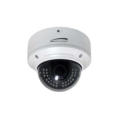 IP 2MP I/O Dome Cam 2.8-12mm White