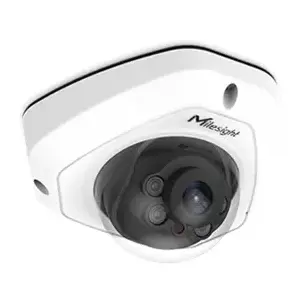 Milesight Technology Usa llc MS-C5373-PD NDAA AI Vandal-Proof Mini Dome 5.0MP 2.8mm 30fps.