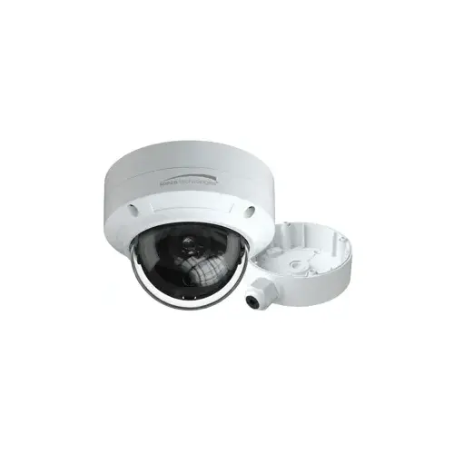 IP Dome Camera with Advanced Analytics, 4MP, 2592 x 1520 Resolution, 2.8mm Fixed Lens, H.265 Compression, True WDR, Smart IR, 12VDC, PoE, ONVIF Profile T, IP67, IK10, FCC, RoHS, White IP Dome Camera with Advanced Analytics, 4MP, 2592 x 1520 Resolution, 2.8mm Fixed Lens, H.265 Compression, True WDR, Smart IR, 12VDC, PoE, ONVIF Profile T, IP67, IK10, FCC, RoHS, White