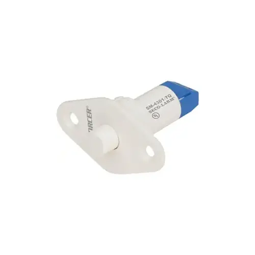 Plunger-Type Screw-Terminal Recessed Magnetic Contact, 1/4" Travel, NC Plunger-Type Screw-Terminal Recessed Magnetic Contact, 1/4" Travel, NC