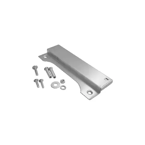 Latch Guard Cover Electric Strike Satin Chrome