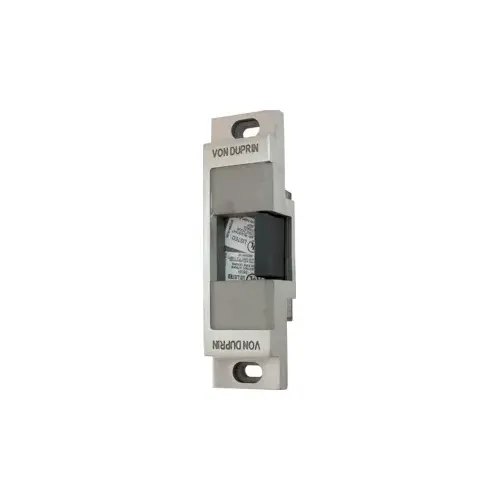 Fire Rated Electric Strike for Rim Exit Device, 24VDC, Fail Secure FSE, 630/US32D Satin Stainless Steel Fire Rated Electric Strike for Rim Exit Device, 24VDC, Fail Secure FSE, 630/US32D Satin Stainless Steel