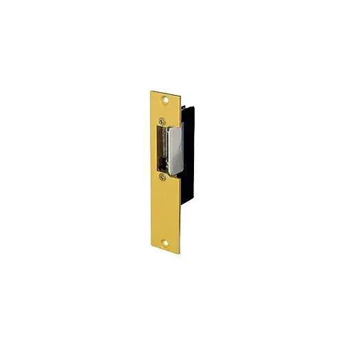 Electric Strike, 6-14VAC/DC, Fail Secure, 5-7/8" x 1-1/4" Faceplate, up to 5/8" Throw, Satin Chrome Electric Strike, 6-14VAC/DC, Fail Secure, 5-7/8" x 1-1/4" Faceplate, up to 5/8" Throw, Satin Chrome