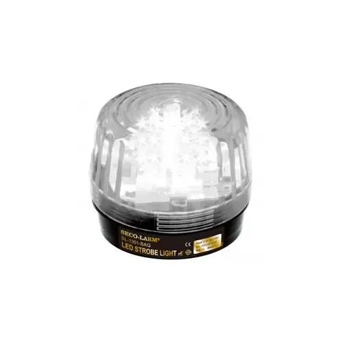LED Strobe Light 32 LED, Clear, 9-24V AC/DC LED Strobe Light 32 LED, Clear, 9-24V AC/DC