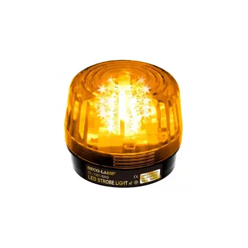 Amber LED Strobe Light, 32 LEDs, 9-24V AC/DC Amber LED Strobe Light, 32 LEDs, 9-24V AC/DC