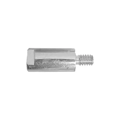 1" Armature Extension Zinc Plated Satin Aluminum 1" Armature Extension Zinc Plated Satin Aluminum