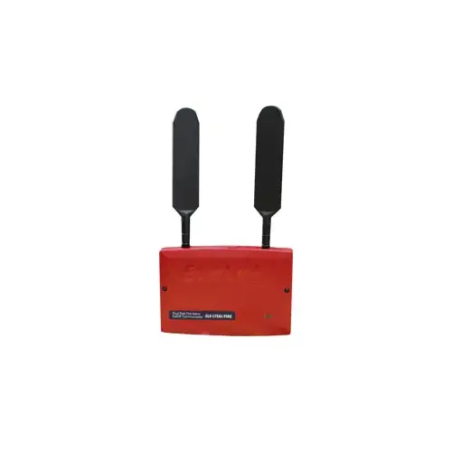 Commercial Fire Alarm Communicator, StarLink Fire Series, Dual Path Cellular/IP (AT&T, 5G LTE-M Network), Plastic Enclosure, Red Commercial Fire Alarm Communicator, StarLink Fire Series, Dual Path Cellular/IP (AT&T, 5G LTE-M Network), Plastic Enclosure, Red