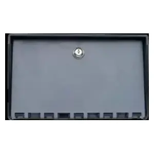 The Housing Company PCH091 Housing 7" x 13 x 4" Lexan Polycarbonate Black/Gray