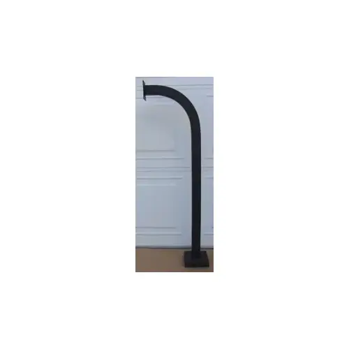 42" Gooseneck Pedestal Black