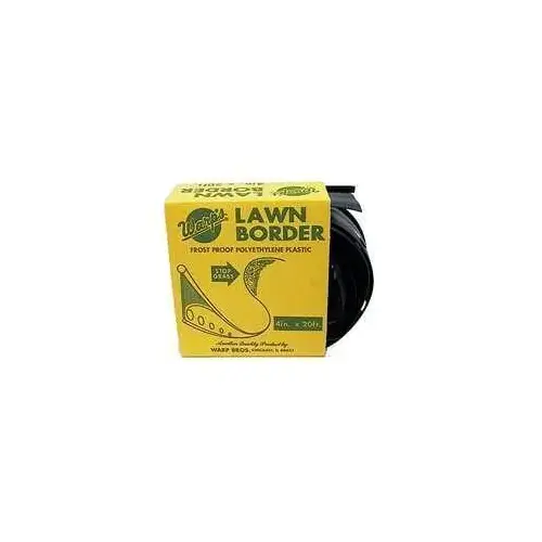 Lawn Border 20 ft. L X 4" H Plastic Black Black - pack of 6 Lawn Border 20 ft. L X 4" H Plastic Black Black - pack of 6