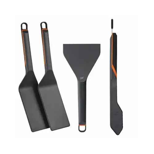 Griddle Tool Set Nylon Black Black Griddle Tool Set Nylon Black Black